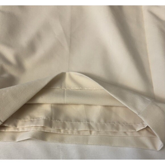 LANE BRYANT Exposed Elastic Waistband Pull On Dress Pants Women 14 Ivory Lined - Picture 7 of 13